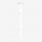 Bisley CLK Locker, Slimline Traffic White
