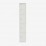 Bisley CLK Locker, Slimline Chalk