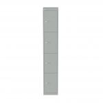 Bisley CLK Locker, Slimline Bisley Silver