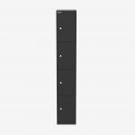 Bisley CLK Locker, Slimline Black