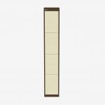 Bisley CLK Locker, Slimline Coffee Cream
