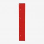 Bisley CLK Locker, Slimline Cardinal Red