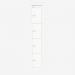 Bisley CLK Locker, Slimline Traffic White