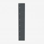 Bisley CLK Locker, Slimline Anthracite Grey