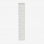 Bisley CLK Locker, Slimline Chalk