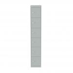 Bisley CLK Locker, Slimline Bisley Silver