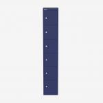 Bisley CLK Locker, Slimline Oxford Blue