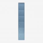 Bisley CLK Locker, Slimline Bisley Blue