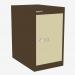Bisley CLK Locker Cube Coffee Cream