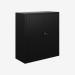 Bisley Stationery Cupboard Black