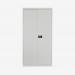 Bisley Stationery Cupboard Light Grey