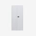 Bisley Stationery Cupboard Light Grey