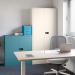 Bisley Stationery Cupboard Traffic White