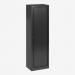 Bisley 600mm Wide EuroTambour Unit (1980mm) (4 shelves) Black