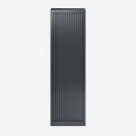 Bisley 600mm Wide EuroTambour Unit (1980mm) (wardrobe pack) Anthracite Grey