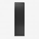 Bisley 600mm Wide EuroTambour Unit (1980mm) (wardrobe pack) Black
