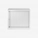 Bisley 800mm Wide EuroTambour Unit (695mm) Traffic White