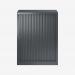 Bisley 800mm Wide EuroTambour Unit (1030mm) (2 shelves) Anthracite Grey
