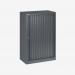 Bisley 800mm Wide EuroTambour Unit (1181mm) (2 shelves) Anthracite Grey