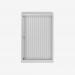 Bisley 800mm Wide EuroTambour Unit (1181mm) (2 shelves) Light Grey