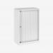 Bisley 800mm Wide EuroTambour Unit (1181mm) (2 shelves) Traffic White