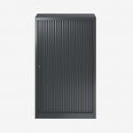 Bisley 800mm Wide EuroTambour Unit (1330mm) (3 shelves) Anthracite Grey