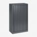 Bisley 800mm Wide EuroTambour Unit (1330mm) (3 shelves) Anthracite Grey