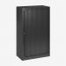Bisley 800mm Wide EuroTambour Unit (1330mm) (3 shelves) Black