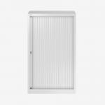 Bisley 800mm Wide EuroTambour Unit (1330mm) (3 shelves) Traffic White