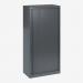 Bisley 800mm Wide EuroTambour Unit (1637mm) (3 shelves) Anthracite Grey