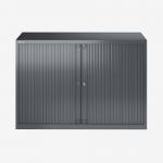 Bisley 1000mm Wide EuroTambour Unit (695mm) (1 shelf) Anthracite Grey