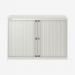 Bisley 1000mm Wide EuroTambour Unit (695mm) (1 shelf) Chalk