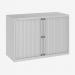 Bisley 1000mm Wide EuroTambour Unit (695mm) (1 shelf) Light Grey