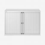 Bisley 1000mm Wide EuroTambour Unit (695mm) (1 shelf) Traffic White