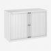 Bisley 1000mm Wide EuroTambour Unit (695mm) (1 shelf) Traffic White