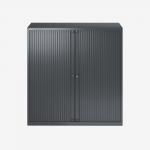 Bisley 1000mm Wide EuroTambour Unit (1030mm) (2 shelves) Anthracite Grey