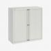 Bisley 1000mm Wide EuroTambour Unit (1030mm) (2 shelves) Chalk
