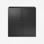 Bisley 1000mm Wide EuroTambour Unit (1030mm) (2 shelves) Black