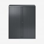 Bisley 1000mm Wide EuroTambour Unit (1181mm) (2 shelves) Anthracite Grey