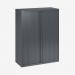Bisley 1000mm Wide EuroTambour Unit (1330mm) (3 shelves) Anthracite Grey