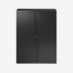 Bisley 1000mm Wide EuroTambour Unit (1330mm) (3 shelves) Black