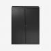 Bisley 1000mm Wide EuroTambour Unit (1330mm) (3 shelves) Black