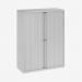 Bisley 1000mm Wide EuroTambour Unit (1330mm) (3 shelves) Light Grey