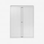 Bisley 1000mm Wide EuroTambour Unit (1330mm) (3 shelves) Traffic White