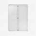 Bisley 1000mm Wide EuroTambour Unit (1330mm) (3 shelves) Traffic White