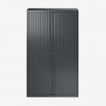 Bisley 1000mm Wide EuroTambour Unit (1637mm) (3 shelves) Anthracite Grey