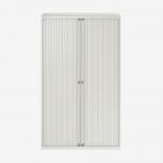 Bisley 1000mm Wide EuroTambour Unit (1637mm) (3 shelves) Chalk