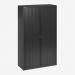 Bisley 1000mm Wide EuroTambour Unit (1637mm) (3 shelves) Black