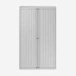 Bisley 1000mm Wide EuroTambour Unit (1637mm) (3 shelves) Light Grey