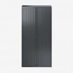 Bisley 1000mm Wide EuroTambour Unit (1980mm) (4 shelves) Anthracite Grey